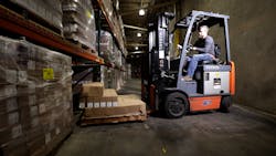 Joseph Nasworthy, a utility worker at JEA in Jacksonville, Florida, sorts items in a warehouse. Like many utilities, JEA has also had to look overseas to find the equipment it needs. Joseph Nasworthy, a utility worker at JEA in Jacksonville, Florida, sorts items in a warehouse. Like many utilities, JEA has also had to look overseas to find the equipment it needs.