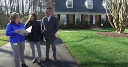 Dominion staff work to educate homeowners about the advantages of undergrounding. Even those whose lines will not be buried benefit from undergrounding, as buried lines translate into fewer outages in the neighborhood. Dominion staff work to educate homeowners about the advantages of undergrounding. Even those whose lines will not be buried benefit from undergrounding, as buried lines translate into fewer outages in the neighborhood.