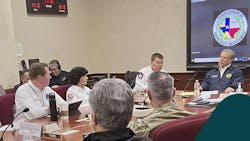 Texas Gov. Greg Abbot meets with officials from ERCOT, the Texas PUC and other entities. Texas Gov. Greg Abbot meets with officials from ERCOT, the Texas PUC and other entities.