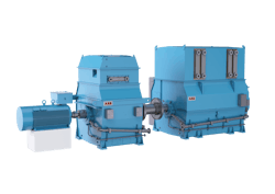 ABB’s high-inertia synchronous condenser. ABB’s high-inertia synchronous condenser.