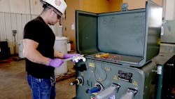 JEA is taking creative steps to address shortage, including refurbishing transformers in house. JEA is taking creative steps to address shortage, including refurbishing transformers in house.