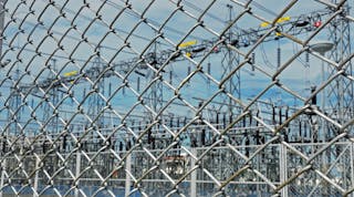 Fencing and other physical barriers are one method of area denial for power grid equipment, although no one solution guarantees safety.