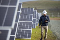 SMUD’s 160-MW Rancho Seco Solar II project occupies part of the site of a decommissioned nuclear power plant that was retired more than 30 years ago. SMUD’s 160-MW Rancho Seco Solar II project occupies part of the site of a decommissioned nuclear power plant that was retired more than 30 years ago.