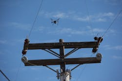 The advantages of drone inspections over ground inspections were quickly realized, including the top-down and close-up views drones provided. The advantages of drone inspections over ground inspections were quickly realized, including the top-down and close-up views drones provided.