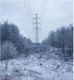 A Finnish winter scene with a transmission pylon tower. The automation completed to date, has improved Helen’s system interruption duration index (SAIDI) by reducing the interruption about 0.5 minutes per annum. A Finnish winter scene with a transmission pylon tower. The automation completed to date, has improved Helen’s system interruption duration index (SAIDI) by reducing the interruption about 0.5 minutes per annum.