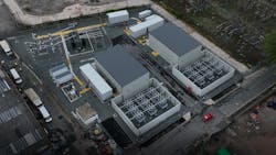 Aerial view of Lister Drive Greener Grid Park. Aerial view of Lister Drive Greener Grid Park.