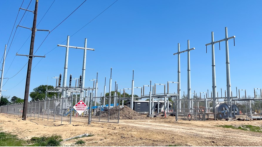 Entergy Constructing New Substation in Carlyss, Louisiana T&D World