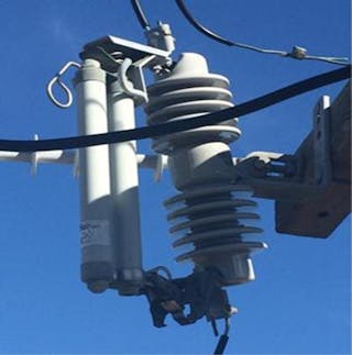An Eaton energy-limiting fuse. Current-limiting dropout fuses that have been granted permanent exemption by CAL FIRE from pole clearance requirements can help utilities to reduce risks over large areas quickly.
