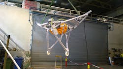 Prototype robot in early stages of development. Prototype robot in early stages of development.