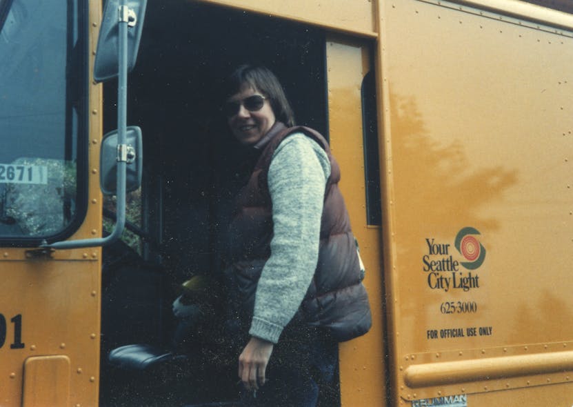Joanne Ward worked as an electrical helper before moving on to positions as a crew coordinator and crew chief.