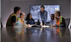 Scott Strenfel, PG&E Chief Meteorologist, leads a discussion. Scott Strenfel, PG&E Chief Meteorologist, leads a discussion.