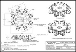 A typical grillage design. A typical grillage design.