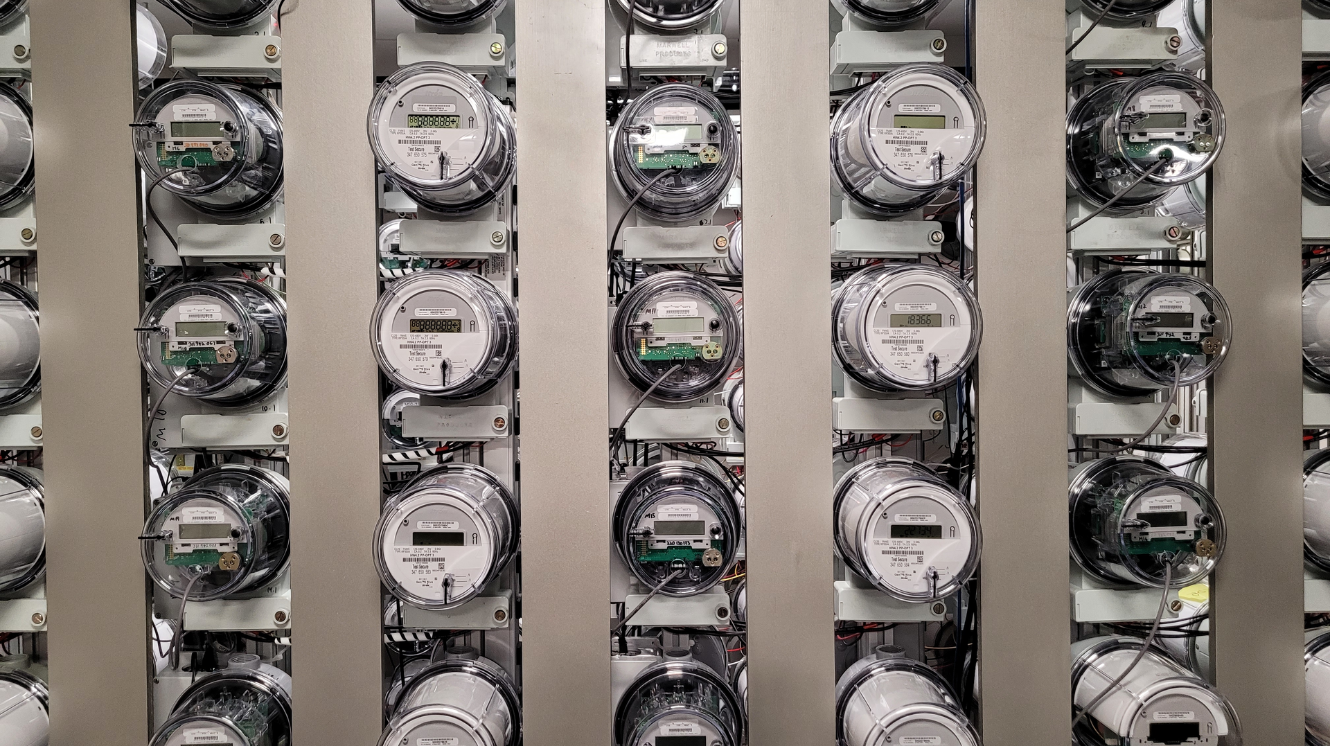 Distributed intelligence-enabled smart meters.