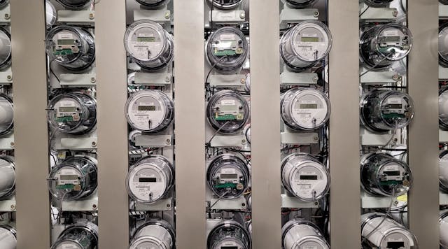 Distributed intelligence-enabled smart meters.