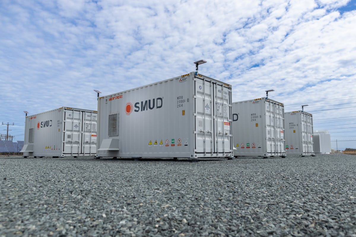 SMUD installed its first utility-scale battery storage system at the Sacramento Power Academy (shown) and will add Phase 1 of its partnership with ESS at the same location. Photo courtesy of SMUD.