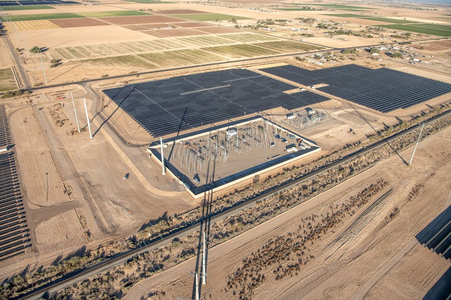 SRP announced an additional 100 MW, 400 MWh of battery storage to be added to the existing Saint Solar facility in Coolidge, AZ.