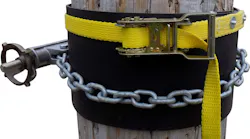 Hastings' Pole Protector Installed