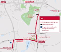 Woodhall Map Woodhall Map