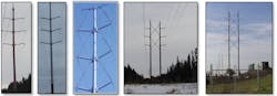 138-kV double circuit. 138-kV double circuit.