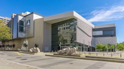 SAFE Credit Union Convention Center exterior marquee. SAFE Credit Union Convention Center exterior marquee.
