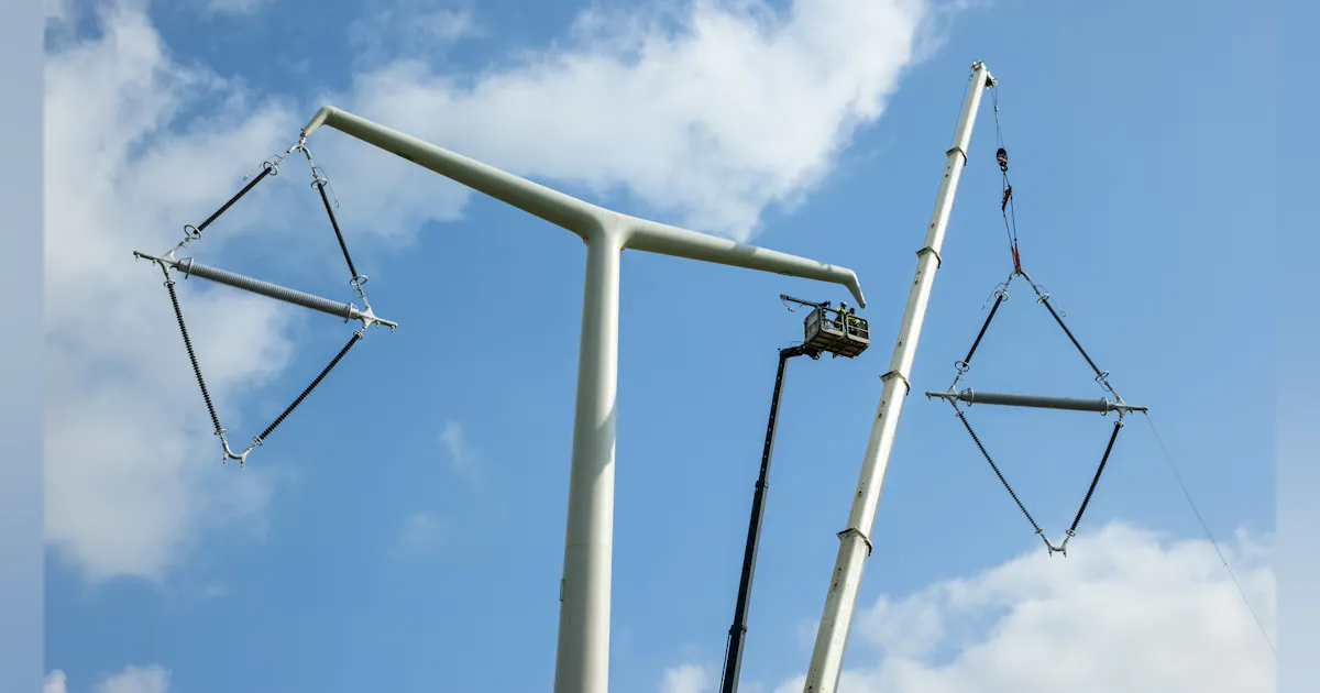 Install Pylon National Grid’s Hinkley Connection Project Completes Installation Of ...