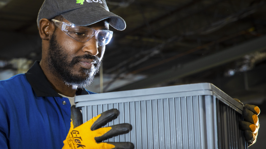 Eos' zinc-hybrid battery modules are part of Dominion's proposal.