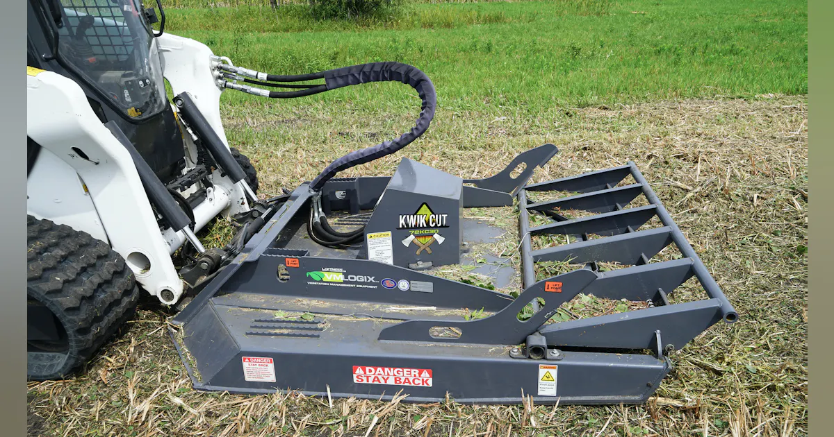 Brush Cutter Attachment is for Skid Steers | TD World