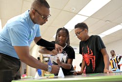 Through its programs, Exelon also works with community partners to manage high-quality workforce training academies that prepare youth and work-ready adults who are unemployed, underemployed or changing careers for family-supporting roles in energy and STEM. Through its programs, Exelon also works with community partners to manage high-quality workforce training academies that prepare youth and work-ready adults who are unemployed, underemployed or changing careers for family-supporting roles in energy and STEM.