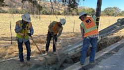 PG&E team members working recently at an undergrounding project in Vacaville, northeast of Oakland PG&E team members working recently at an undergrounding project in Vacaville, northeast of Oakland
