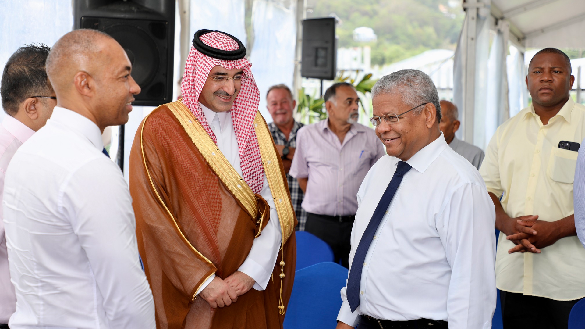 Sfd Ceo Sultan Al Marshad And Seychelles Government Officials Inaugurate 651ddd39405de