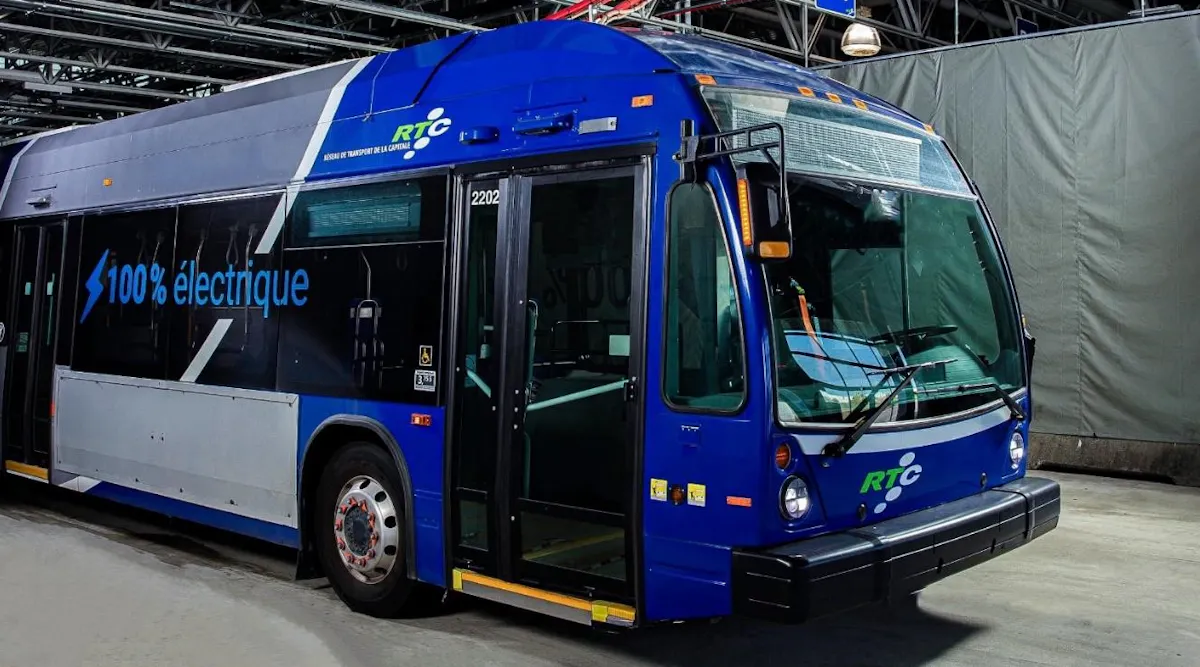 Bus Quebec Rtc Inside Quebec City Bus System Electrified with Hitachi Energy Charging Hub | T ...