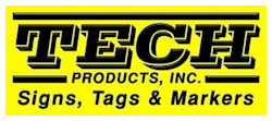 Tech Logo Black Yellow With Signs Tags