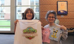 Everything from tiny T-shirts to hats and drinking glasses were swapped during the 2023 Lineman’s Trade Night. Everything from tiny T-shirts to hats and drinking glasses were swapped during the 2023 Lineman’s Trade Night.