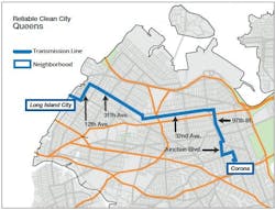 Planned 138-kV underground transmission lines. Planned 138-kV underground transmission lines.