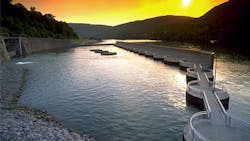 The Raccoon Mountain Pumped-Storage Plant, near Chattanooga, Tennessee, works like a large storage battery. The pumping-storage facility that overlooks the Tennessee River is TVA’s largest hydroelectric facility. Water is pumped to the reservoir on top of the mountain and then used to generate electricity when additional power is needed by the TVA system. When demand is high, water is released via a tunnel drilled through the center of the mountain to drive generators in the mountain’s underground power plant. The Raccoon Mountain Pumped-Storage Plant, near Chattanooga, Tennessee, works like a large storage battery. The pumping-storage facility that overlooks the Tennessee River is TVA’s largest hydroelectric facility. Water is pumped to the reservoir on top of the mountain and then used to generate electricity when additional power is needed by the TVA system. When demand is high, water is released via a tunnel drilled through the center of the mountain to drive generators in the mountain’s underground power plant.