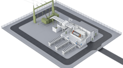 Synchronous condenser facility. Courtesy of Siemens. Synchronous condenser facility. Courtesy of Siemens.