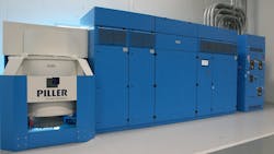 The system includes a flywheel system that detects outages in one-fourth of a cycle and dispenses backup power while the battery or diesel generator comes online. The system includes a flywheel system that detects outages in one-fourth of a cycle and dispenses backup power while the battery or diesel generator comes online.