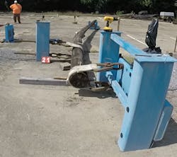 Pole break and material density study by Mississippi State University. Pole break and material density study by Mississippi State University.