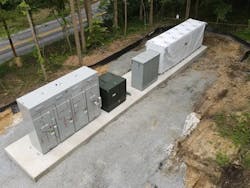 The Chesapeake Battery 1MW/2MWh Energy Storage System in Maryland.