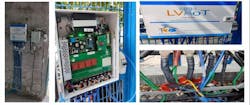 Field installation of low-voltage IoT devices. Photos by Tata Power.