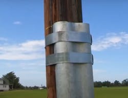 Steel trussing is commonly used for network hardening as well as pole restoration. Steel trussing is commonly used for network hardening as well as pole restoration.