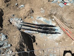 Onsite repair of splices that had been exhibiting PD and were performing below manufacturer’s standards. IMCORP’s PD test confirmed repaired splices were PD free to 2.0Uo Onsite repair of splices that had been exhibiting PD and were performing below manufacturer’s standards. IMCORP’s PD test confirmed repaired splices were PD free to 2.0Uo