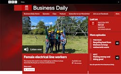 Olivia Wilson from the BBC Business Daily interviewed women worldwide for a radio documentary on women in line work.