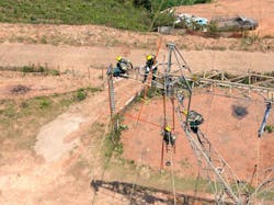 Live line accreditation for low tension 230kV Barão de Cocais 3 – Taquaril Substation. Live line accreditation for low tension 230kV Barão de Cocais 3 – Taquaril Substation.