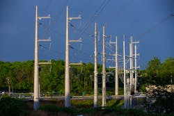 View of NYPA-owned transmission lines and a substation of the 345 KV transmission system, at Dolson Avenue. View of NYPA-owned transmission lines and a substation of the 345 KV transmission system, at Dolson Avenue.