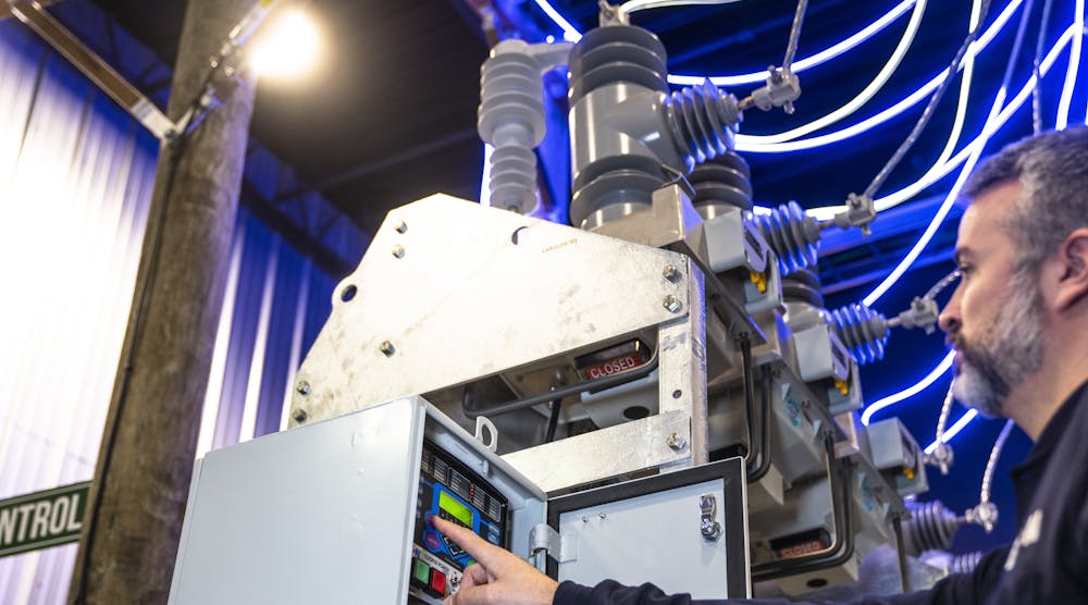 The first phase of Carroll EMC&apos;s feeder automation deployment was focused across its three-phase distribution network and included Eaton&apos;s Form 6 reclosers (pictured at Eaton&rsquo;s Experience Center in Pittsburgh, Pennsylvania).