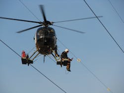 The most common avoidance measure to reduce avian collision is line marking, achieved through the use of bird flight diverters. The most common avoidance measure to reduce avian collision is line marking, achieved through the use of bird flight diverters.