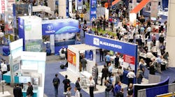 Attendees can browse the exhibits of more than 800 exhibiting companies on the show floor.
