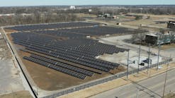 Ameren Illinois-owned solar facility in East St. Louis, Illinois.