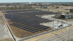 Ameren Illinois-owned solar facility in East St. Louis, Illinois. Ameren Illinois-owned solar facility in East St. Louis, Illinois.